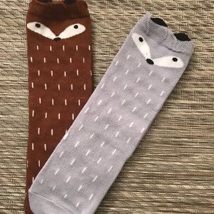 Baby Knee high fox socks